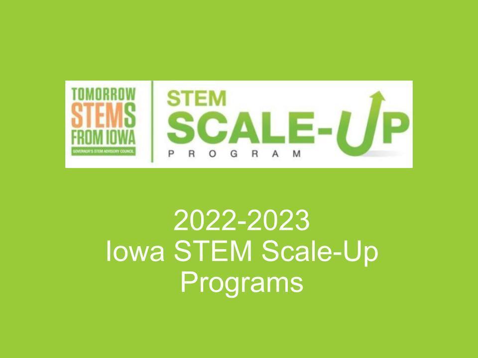 STEM Scale-Up
