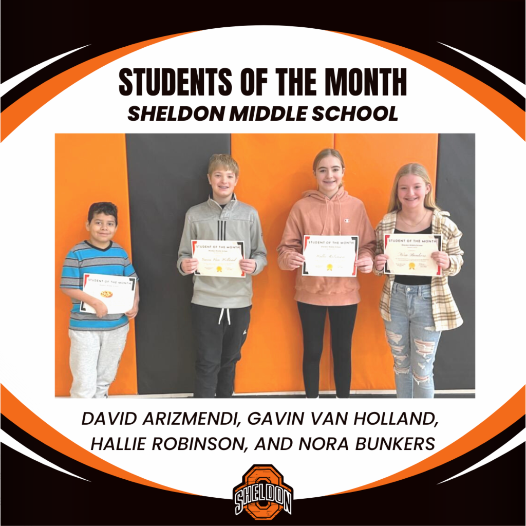 Students of the month 